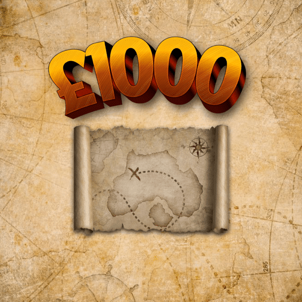 Treasure Map! (£1,000 Cash!)