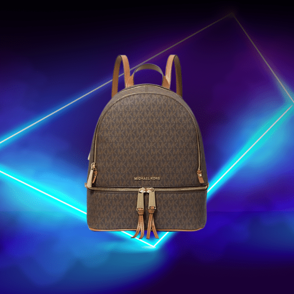 Michael Kors Rhea Medium Logo Backpack OR £300