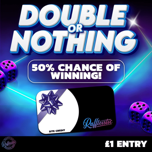 DOUBLE OR NOTHING! - 50/50 CHANCE OF WINNING!
