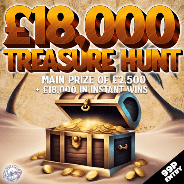 £18,000 Instant Win Treasure Hunt!