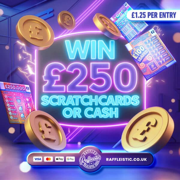 £250 Worth Of Scratch Cards OR £250!