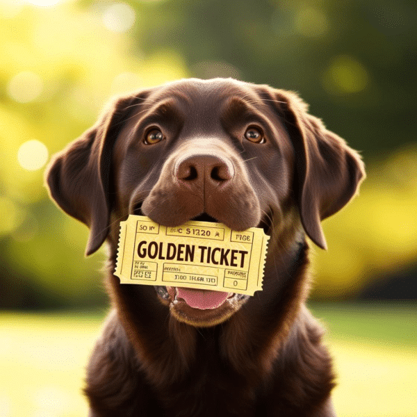 GOLDEN TICKET INTO CASH RACE!