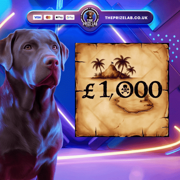 Treasure Map! - £1,000 Cash!