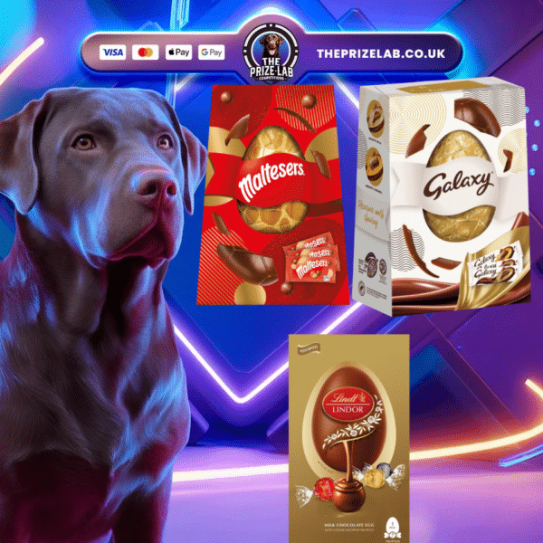 Malteser, Lindt OR Galaxy Easter Egg OR £10