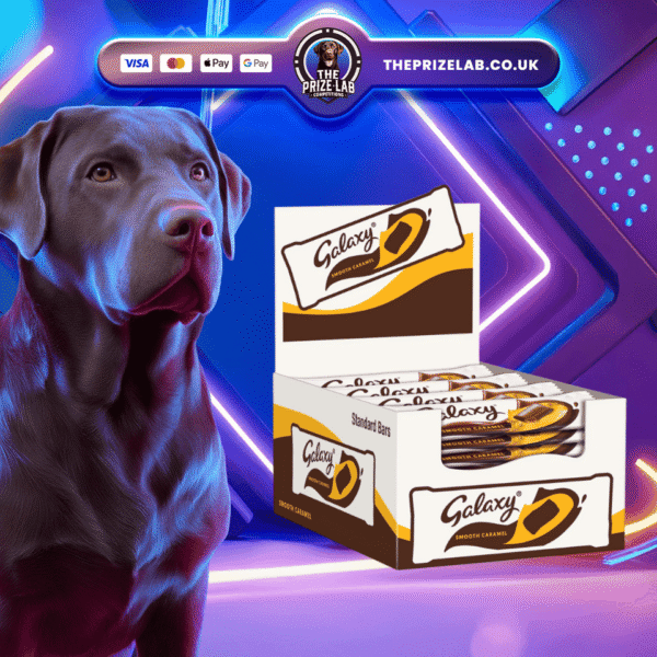 Galaxy, Smooth Caramel & Milk Chocolate Box, 24