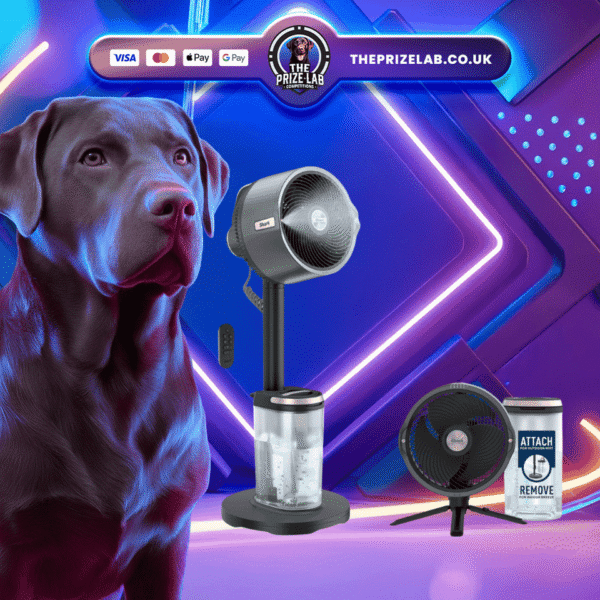 Shark FlexBreeze Pro Mist Cordless Indoor & Outdoor Fan OR £225