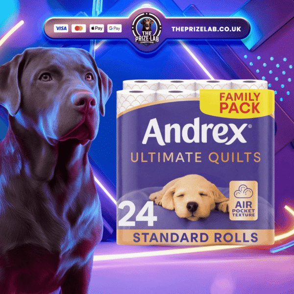 Andrex Ultimate Quilts Toilet Paper 24 Rolls