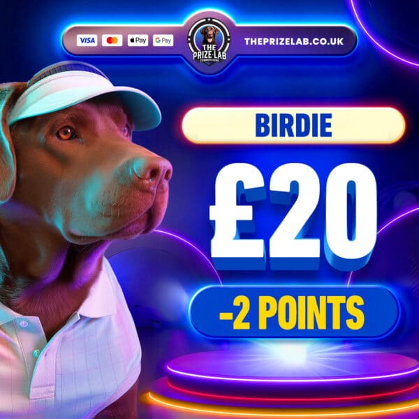 Birdie | £20 Cash | -2 Points