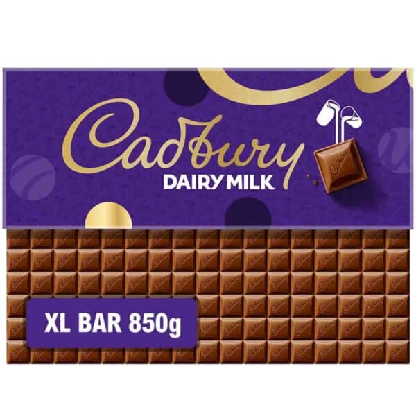 Cadbury Dairy Milk Chocolate Gift Bar XL 850g OR £15