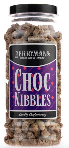 Choc Nibbles Retro Sweets Gift Jar