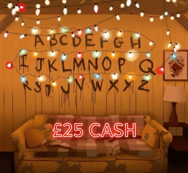 THE LIGHTS FLICKER - £25 CASH!
