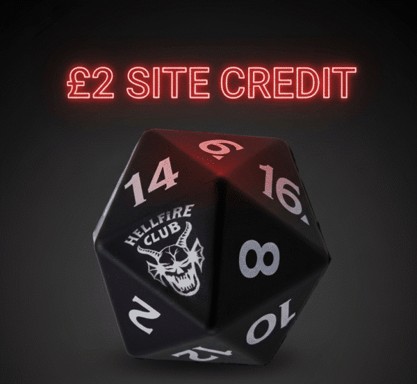 HELLFIRE DICE - £2 SITE CREDIT