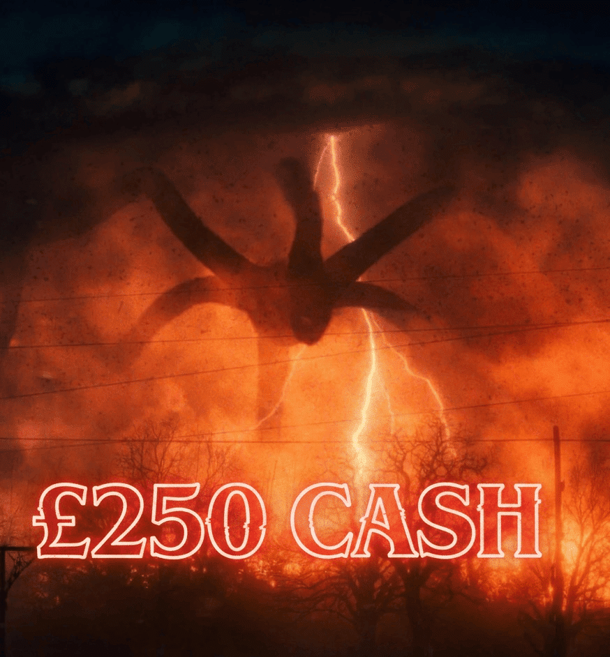 MIND FLAYER JACKPOT - £250 CASH!