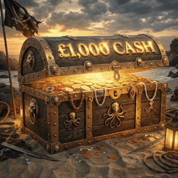 🏴☠️ Pirate Chest - £1,000!