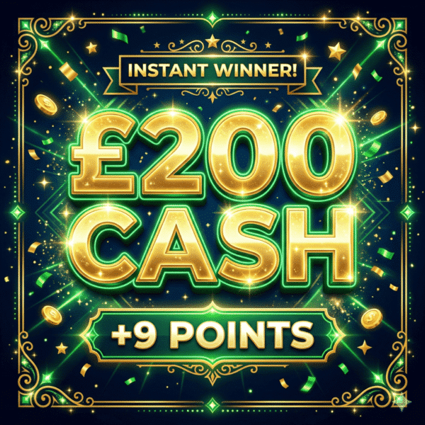 £200 Cash! | 9 Points
