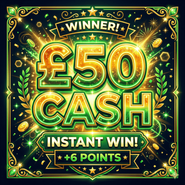 £50 Cash | 6 Points