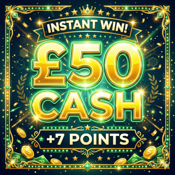 £50 Cash | 7 Points