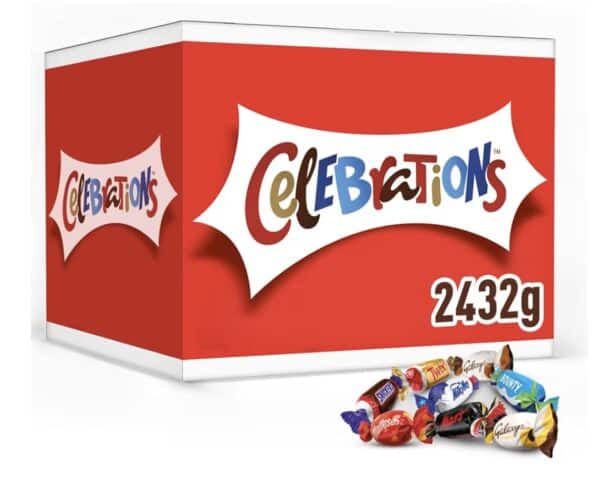 2.4kg Celebrations Bulk Box OR £20