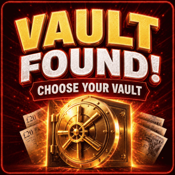YOU HAVE FOUND A VAULT!