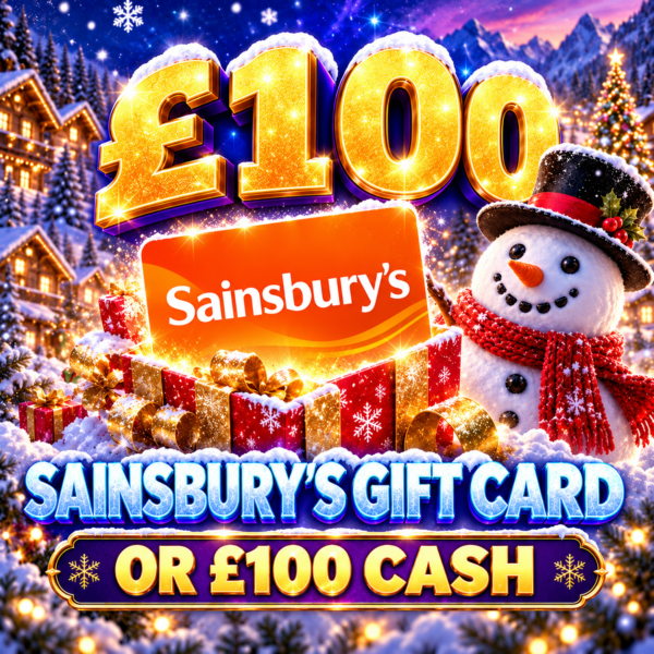 £100 Sainsbury’s Gift Card OR £100