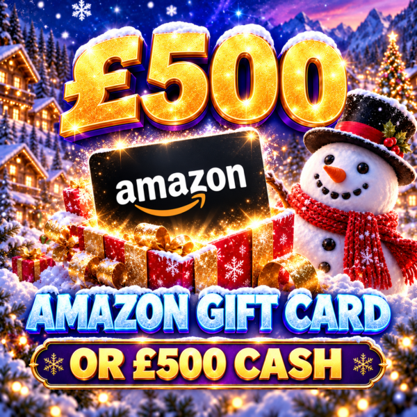 £500 Amazon Gift Card OR £500