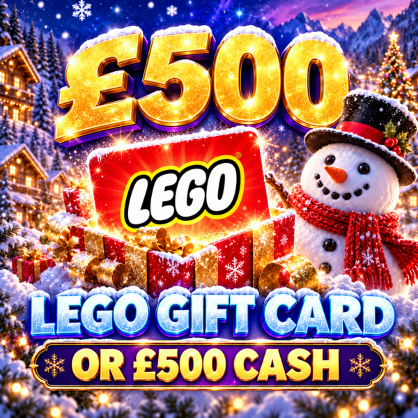 £500 LEGO Gift Card OR £500