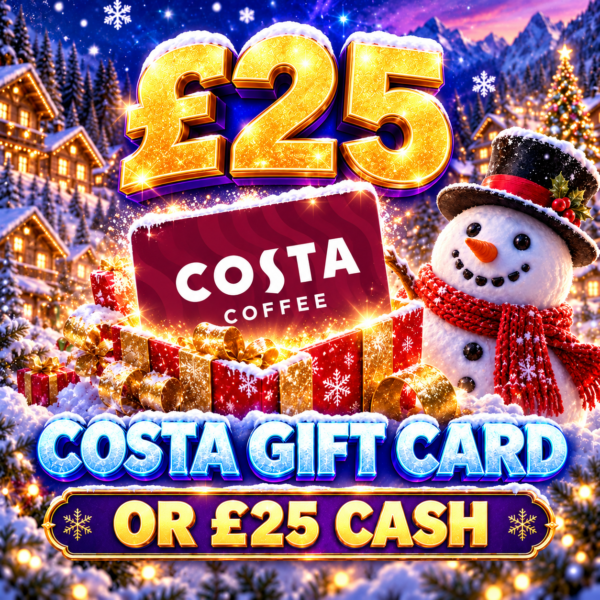 £25 Costa Gift Card OR £25