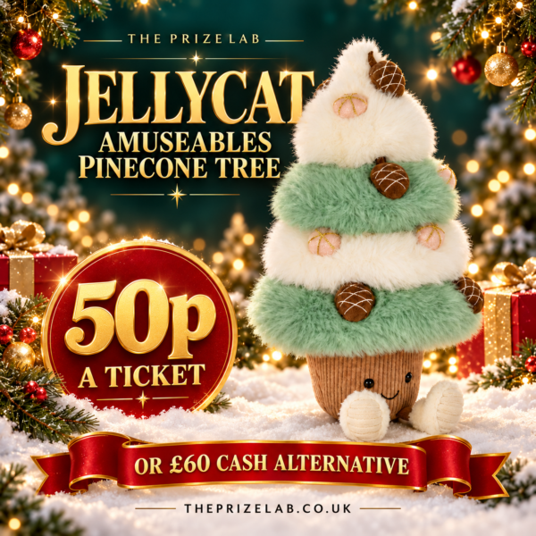 JellyCat Amuseables Pinecone Tree