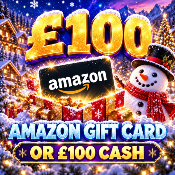 £100 Amazon Gift Card OR £100