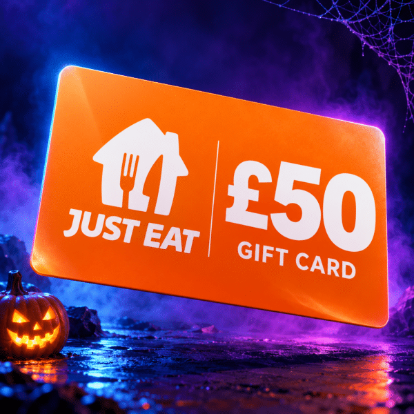 TREAT 🍔 - £50 Just Eat Gift Card OR £50