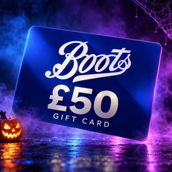 TREAT 💄 - £50 Boots Gift Card OR £50
